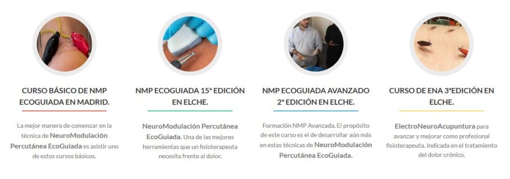 cursos de fisioterapia, NMP, neuropatías y ENA de INBIOTEM